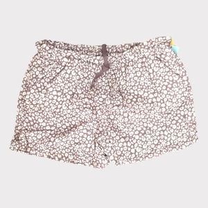Cat & Jack - Dusty Rose Animal Print Shorts with Functional Drawstring